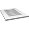 Ekena Millwork Vertical Surface Mount PVC Gable Vent: Non-Functional, w/ 3-1/2"W x 1"P Standard Frame, 18"W x 24"H GVPVE18X2401SN - alternate 3